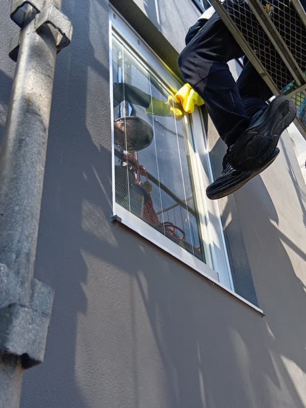 施工中クリーニング