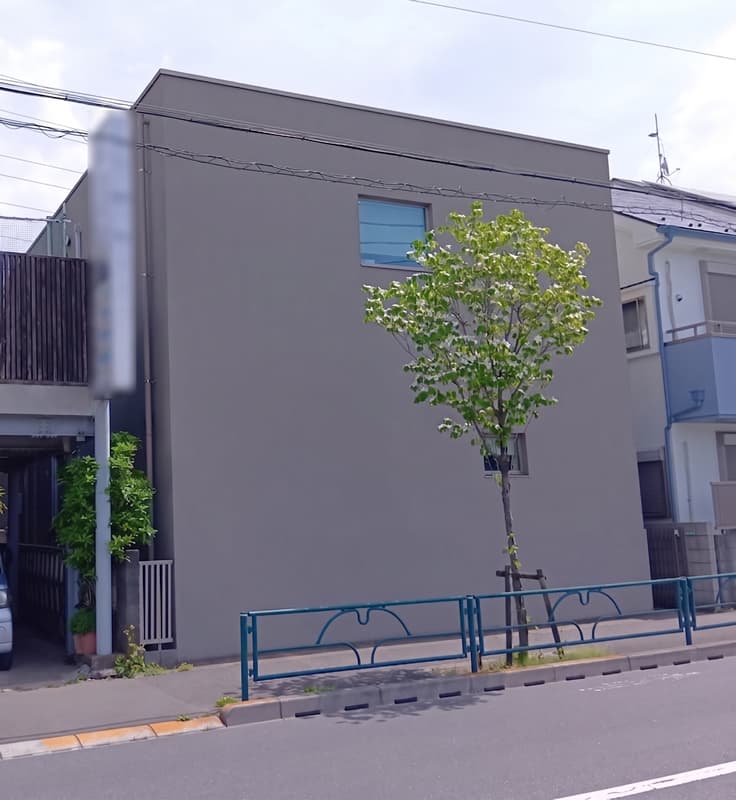着工前　裏側