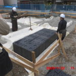 箱状に組まれたスーパージオ工法部材